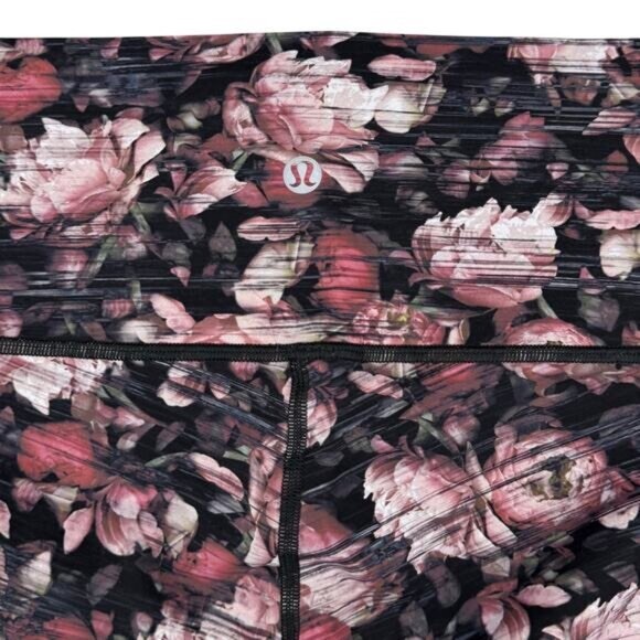 LULULEMON Wunder Under Hi Rise Tight Nulux Peony Multi Sz 4 - Picture 5 of 6